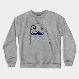 Mustache Flag New Zealand Crewneck Sweatshirt